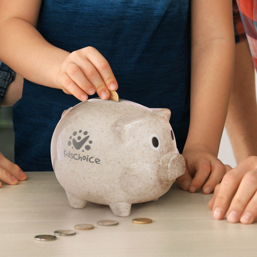 Wheat Husk Piggy Banks Feature